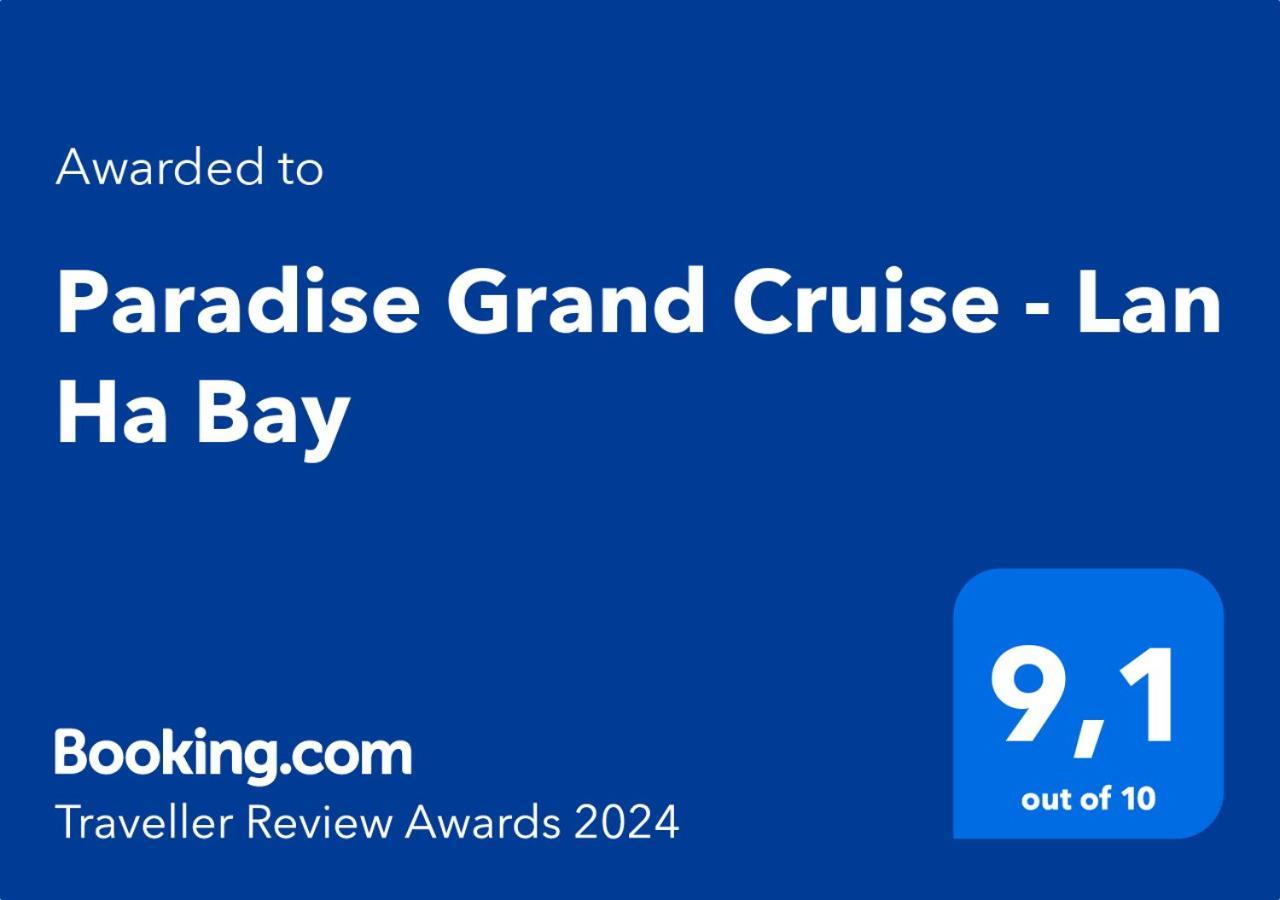 Hotel Paradise Grand Cruise - Lan Ha Bay Ha Long Esterno foto